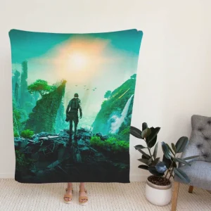 2067 Sci-fi Thriller Movie Fleece Blanket