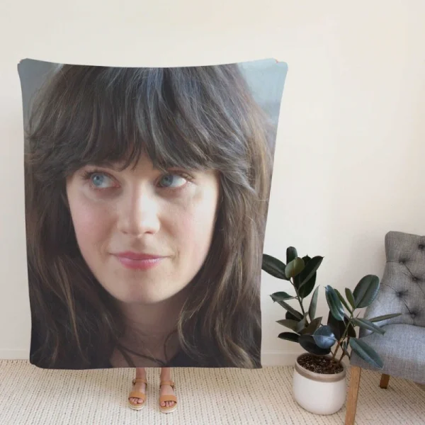 500 Days Of Summer Movie Summer Finn Zooey Deschanel Fleece Blanket