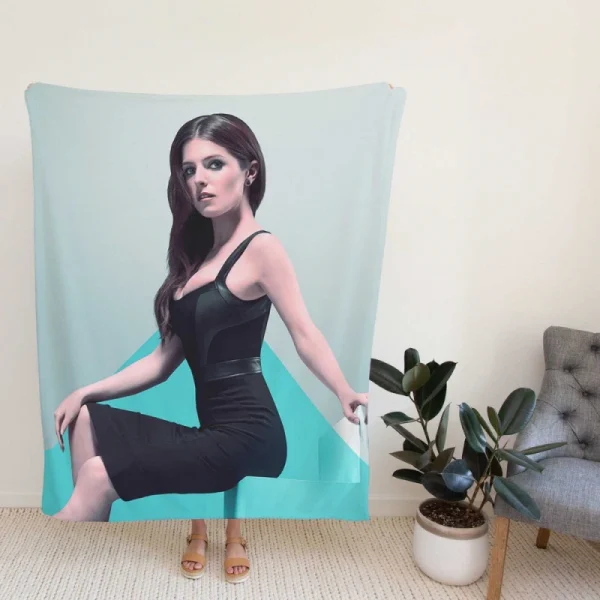 A Simple Favor Movie Anna Kendrick Fleece Blanket