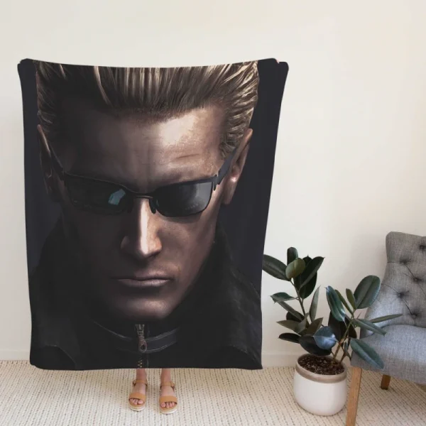 Albert Wesker in Resident Evil Movie Fleece Blanket