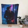 Ambulance Movie Jake Gyllenhaal Fleece Blanket