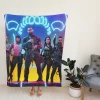 Army of the Dead Movie Dave Bautista Huma Qureshi Ella Purnell Fleece Blanket