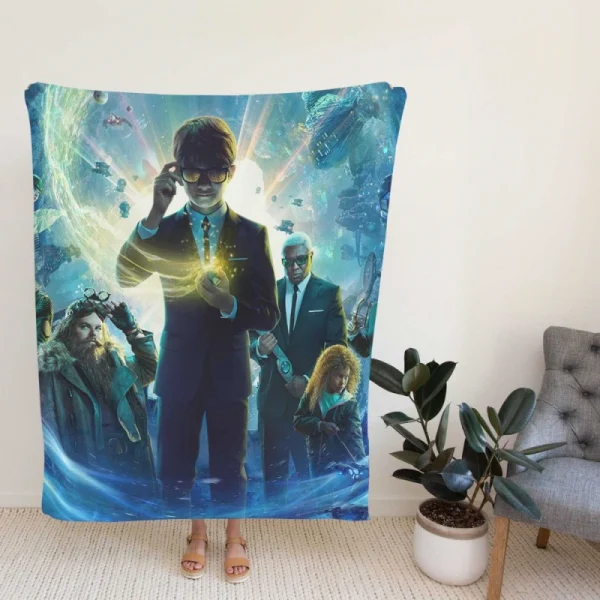 Artemis Fowl Movie Josh Gad Judi Dench Colin Farrell Fleece Blanket