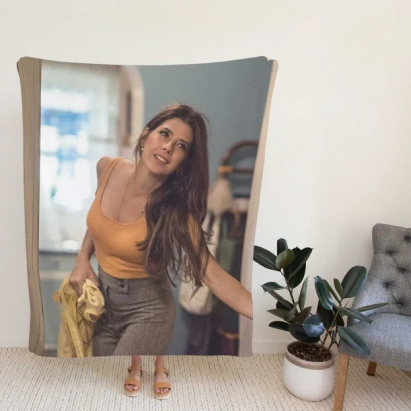 Aunt May Parker in Spider-Man: Homecoming Movie Marisa Tomei Fleece Blanket