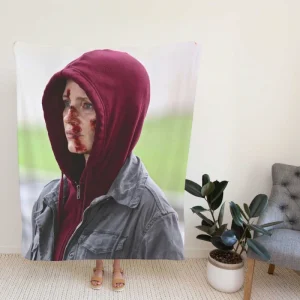 Ava Movie Jessica Chastain Fleece Blanket