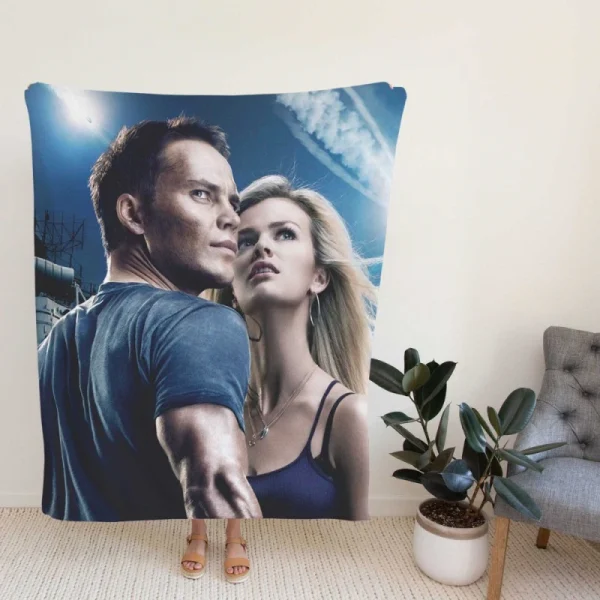 Battleship Movie Taylor Kitsch Brooklyn Decker Fleece Blanket