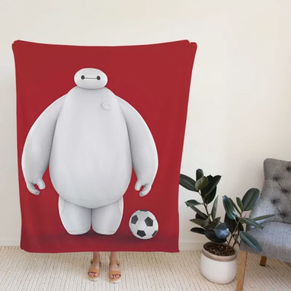 Baymax in Big Hero 6 Film Fleece Blanket