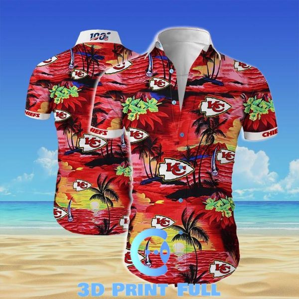 Beach Shirt Kansas city chiefs cannabis all over printed hawaiian shirt