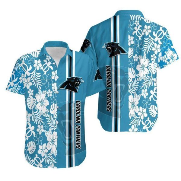 Beach Shirt NFL Carolina Panthers Hawaiian Shirts for men