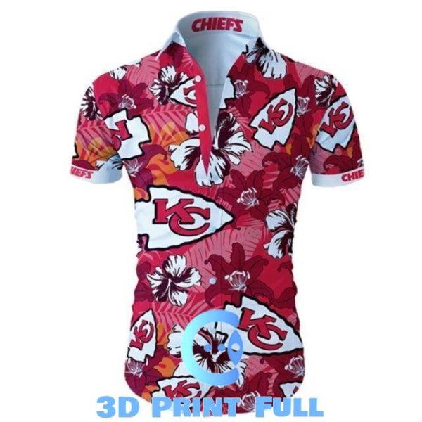 Beach Shirt nfl hoodie with team design Kansas City Chiefs Hawaiian Shirt