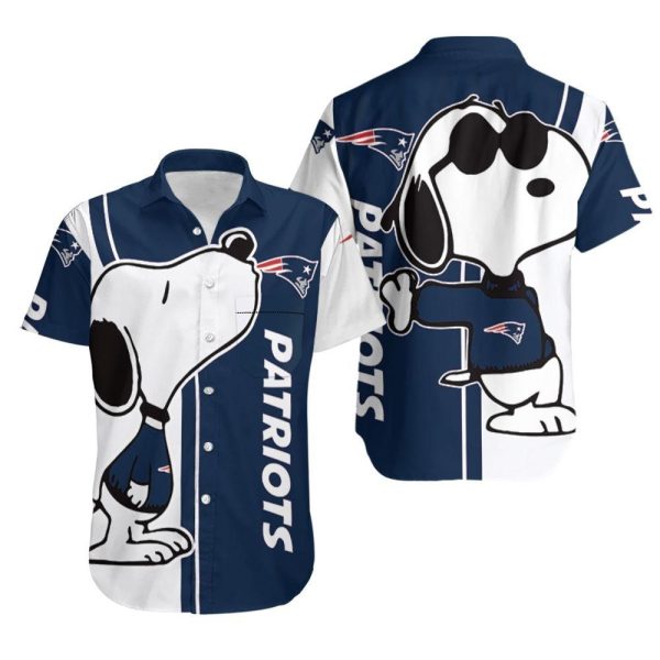 Best New England Patriots Hawaiian Shirt For Big Fans