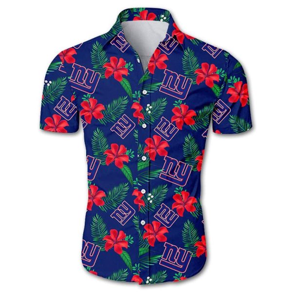 Best New York Giants Hawaiian Aloha Shirt For Sale