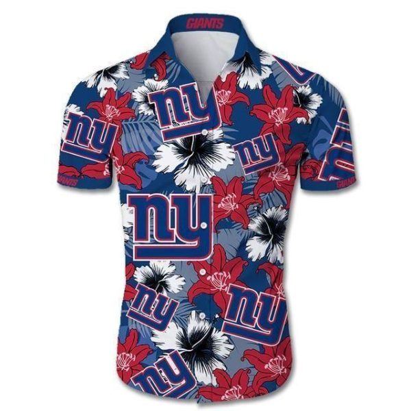 Best New York Giants Hawaiian Aloha Shirt Gift For Fans