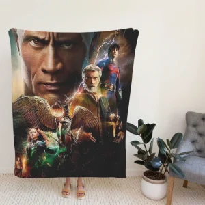 Black Adam DC Comics American superhero film Fleece Blanket