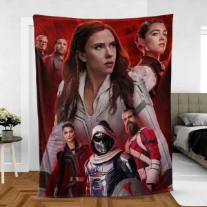 Black Widow DC Fleece Blanket