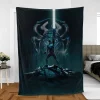 Blue Beetle Chronicles The Metropolis Menace Fleece Blanket