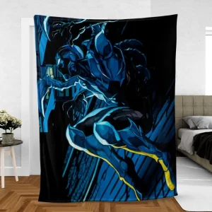 Blue Beetle Guardian of the City Fleece Blanket