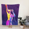 Bohemian Rhapsody Movie Freddie Mercury Fleece Blanket