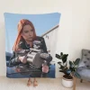 Boss Level Movie Meadow Williams Fleece Blanket