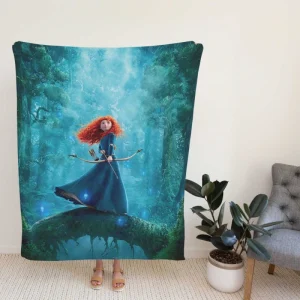 Brave Movie Merida Fleece Blanket