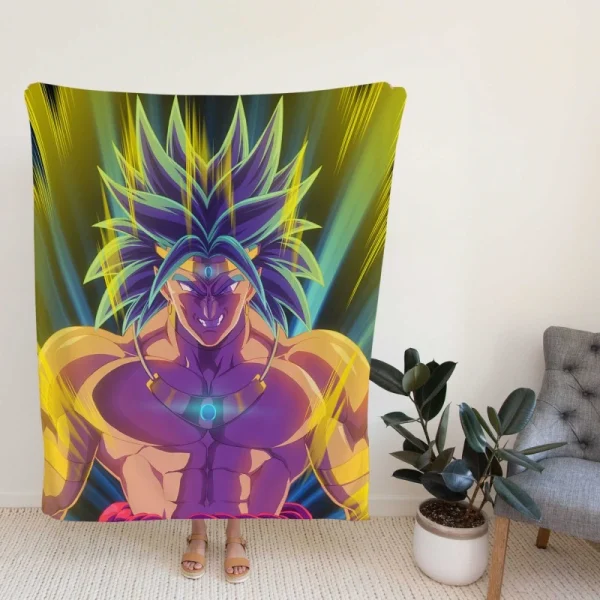 Broly Dragon Ball Japanese Anime Fleece Blanket