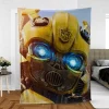 Bumblebee Rise of the Autobots Fleece Blanket