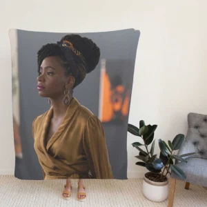 Candyman Movie Teyonah Parris Fleece Blanket