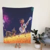 Coco Movie Miguel Rivera Dante Fleece Blanket