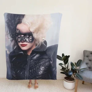 Cruella Movie Fleece Blanket