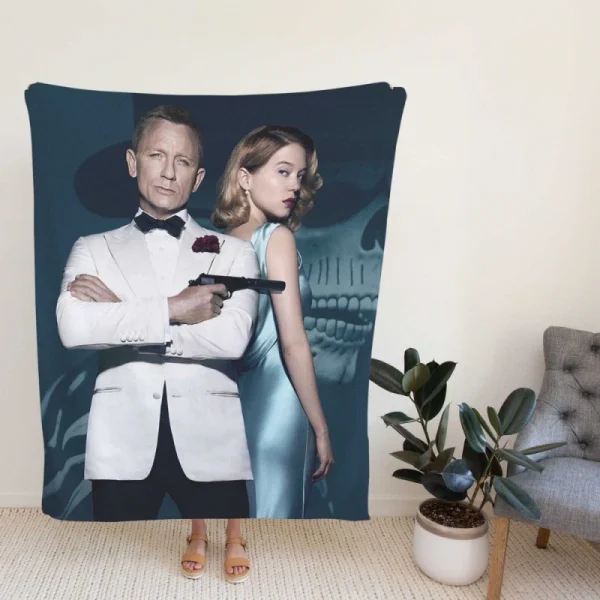 Daniel Craig Spectre Movie Madeleine Swann Fleece Blanket