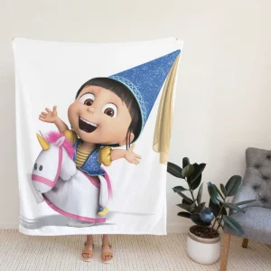 Despicable Me 2 Movie Agnes Fleece Blanket