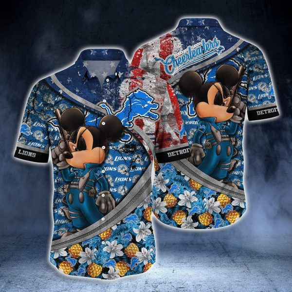 Detroit Lions NFL-aloha shirt