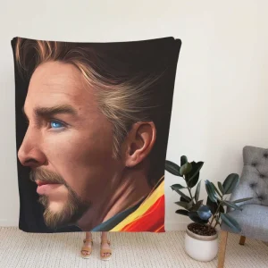 Doctor Strange Movie Superhero Benedict Cumberbatch Fleece Blanket