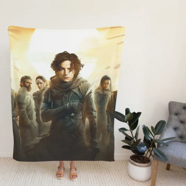 Dune Movie Timothee Chalame Javier Bardem Fleece Blanket