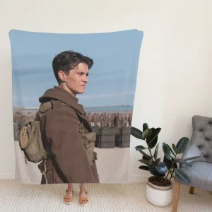 Dunkirk Movie Fionn Whitehead Fleece Blanket