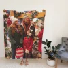 Falling for Christmas Movie Fleece Blanket