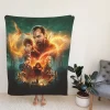 Fantastic Beasts The Secrets of Dumbledore Movie Fleece Blanket