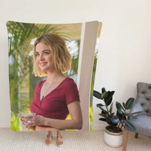 Fantasy Island Movie Lucy Hale Fleece Blanket