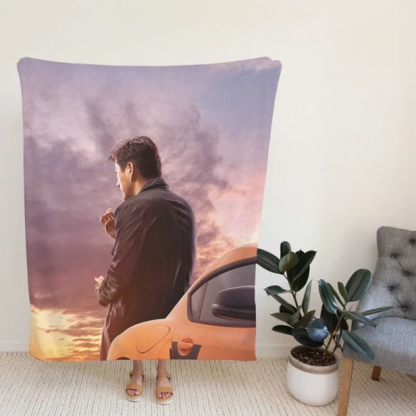 Fast & Furious 9 Movie Sung Kang Han Fleece Blanket