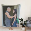 Furious 7 Movie Dom and Mia Fleece Blanket