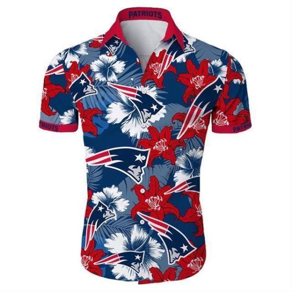 Great New England Patriots Hawaiian Shirt For Hot Fans