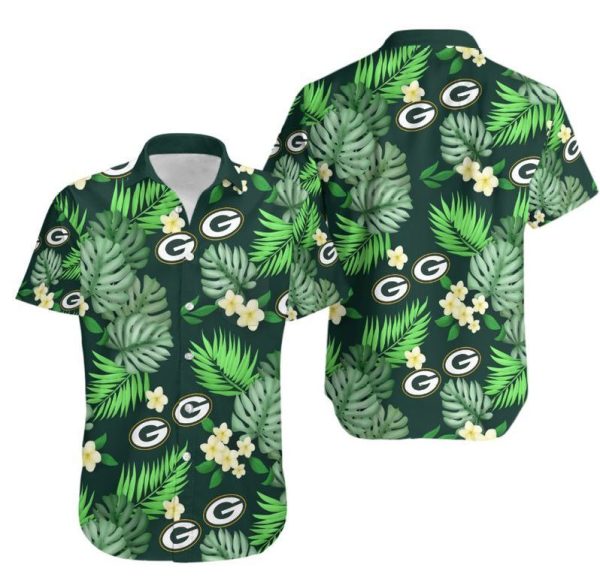 Green Bay Packers NFL Gift For Fan Hawaii Shirt and Shorts Summer HA23.2