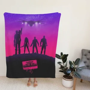 Guardians of the Galaxy Movie Start Lord Fleece Blanket