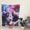 Harleen Quinzel Harley Quinn in Birds of Prey DC Movie Fleece Blanket