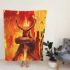 Hellboy Movie David Harbour Fleece Blanket