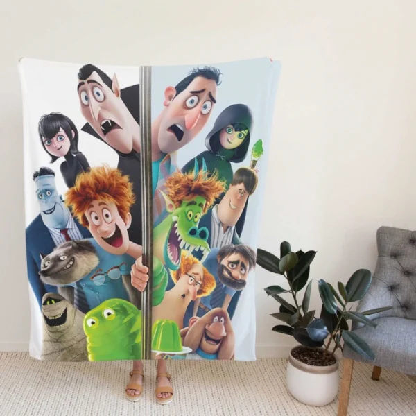 Hotel Transylvania Transformania Kids Movie Fleece Blanket