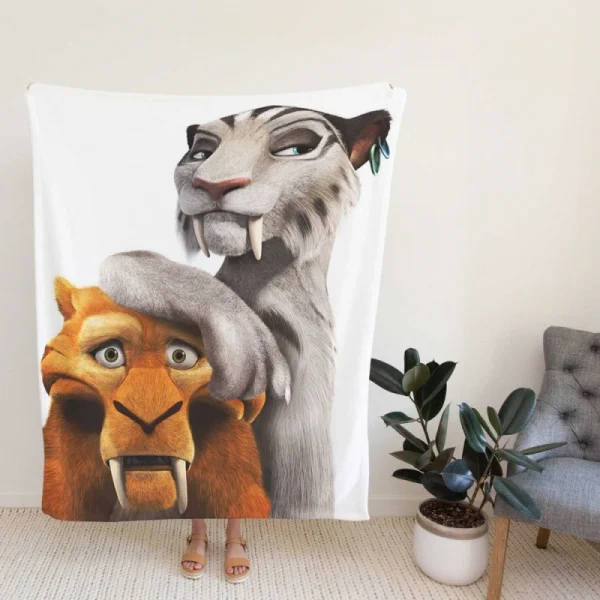 Ice Age Continental Drift Movie Fleece Blanket