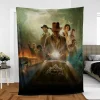 Indiana Jones and the Dial of Destiny Ancient Secrets Fleece Blanket