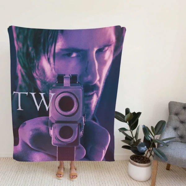 John Wick Chapter 2 Movie Fleece Blanket