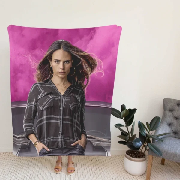 Jordana Brewster Mia Toretto Fast & Furious 9 Movie Fleece Blanket